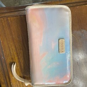Consuela Wristlet Wallet in Dawn